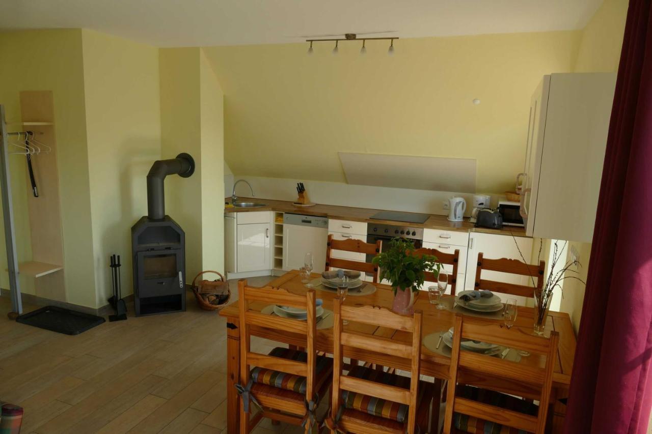 Haus Am Deich Feriendomizil Mit Balkon Leilighet Baabe Eksteriør bilde